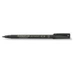 Staedtler Feutre pour transparent Lumocolor 314 B Noir, permanent