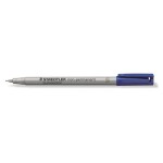 Staedtler Feutre pour transparent Lumocolor 311 S Bleu, soluble dans l'eau