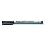 Staedtler Feutre pour transparent Lumocolor 312 Noir, soluble dans l'eau