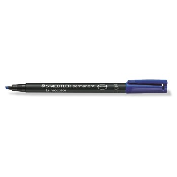 Staedtler Feutre pour transparent Lumocolor 314 B Bleu, permanent
