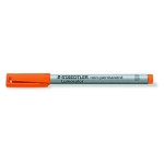 Staedtler Feutre pour transparent Lumocolor 312 Orange, soluble dans l'eau