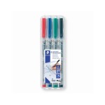 STAEDTLER 315 Folienstift Lumoc M 4St Box, nonpermanent,M-Spitze, ca. 1.0 mm