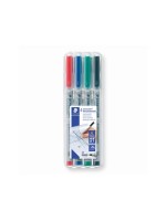 STAEDTLER 315 Folienstift Lumoc M 4St Box, nonpermanent,M-Spitze, ca. 1.0 mm