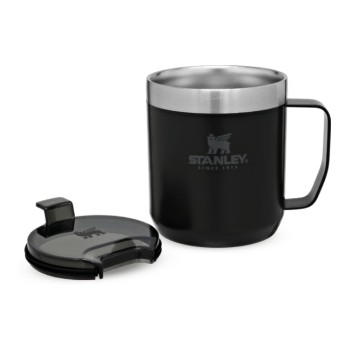 Stanley 1913 Gobelet isotherme Camp Mug 350 ml, Noir Stanley 1913 Gobelet isotherme Camp Mug 350 ml, Noir