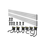 STANLEY Trackwalls Set Wandsystem, inklusive Schienen and Haken