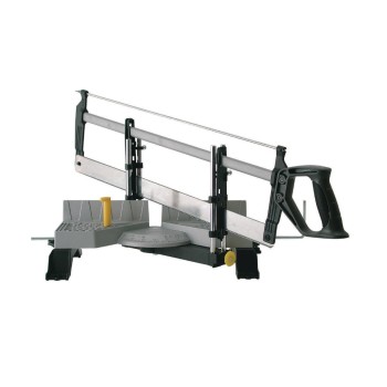 Stanley Gehrungslade Metall avec Säge, Gehrungssäge Stanley Gehrungslade Metall avec Säge, Gehrungssäge
