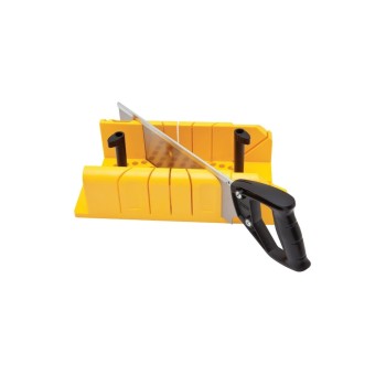 Stanley Gehrungslade Kunststoff avec Säge, Gehrungssäge Stanley Gehrungslade Kunststoff avec Säge, Gehrungssäge