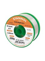 Stannol Étain à braser Kristall 611 TSC Ø 0.5 mm 250 g