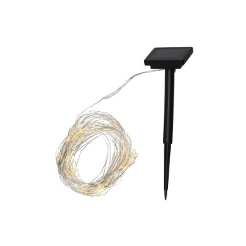 Star Trading Solar Lichterkette Dew Drop, silver, Lichtfarbe Warmweiss Star Trading Solar Lichterkette Dew Drop, silver, Lichtfarbe Warmweiss