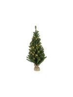 Star Trading LED Weihnachtsbaum 90cm Topy, B: 40cm, Zuleitungscable 3m, 50 LED