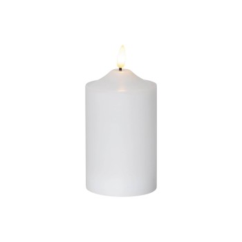 Star Trading LED Pillar Kerze Flamme, Indoor, white, 15cm Höhe, Timerfunktion Star Trading LED Pillar Kerze Flamme, Indoor, white, 15cm Höhe, Timerfunktion