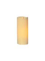 Star Trading Bougie LED Pillar Grande Ø 12 x 31 cm, Beige