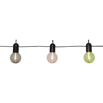 Star Trading Lichterkette Fiesta, IP44, Warmweiss, 10 LEDs, 360cm, 0.6W Star Trading Lichterkette Fiesta, IP44, Warmweiss, 10 LEDs, 360cm, 0.6W