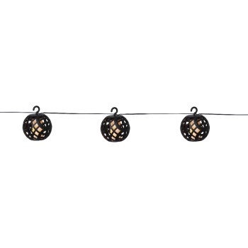 Star Trading Solar Lichterkette Flame, black , Lichtfarbe yellow, 0.06W Star Trading Solar Lichterkette Flame, black , Lichtfarbe yellow, 0.06W