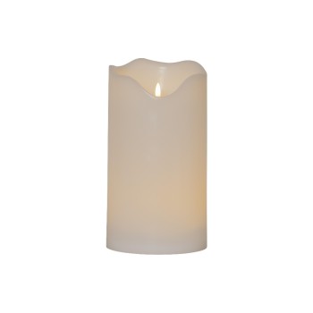 Star Trading LED Pillar Kerze Flamme Grand, Outdoor, white, 30cm, Timerfunktion, 0.03W Star Trading LED Pillar Kerze Flamme Grand, Outdoor, white, 30cm, Timerfunktion, 0.03W