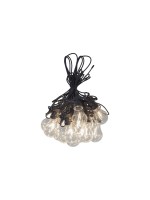 Star Trading Guirlande lumineuse Filament de cirque 855 cm, Noir/Transparent