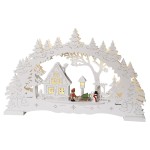 Star Trading Chandelier Ulm, 43 cm, blanc