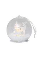 Star Trading Tischdekoration Fauna, 8 cm x 9 cm x 8 cm, 1 LED, Indoor