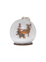 Star Trading Tischdekoration Fauna, 8 cm x 9 cm x 8 cm, 1 LED, Indoor