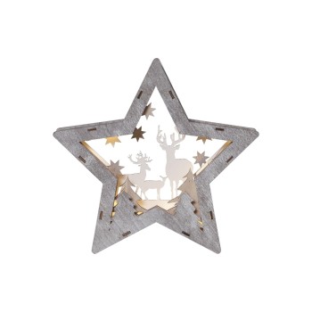 Star Trading Tischdekoration Fauna, 25 cm x 24 cm x 6 cm, 10 LEDs, Indoor Star Trading Tischdekoration Fauna, 25 cm x 24 cm x 6 cm, 10 LEDs, Indoor
