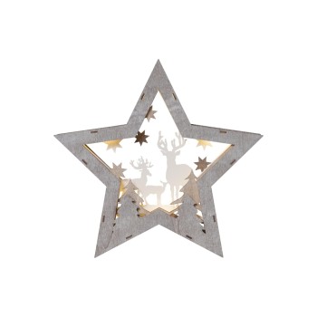 Star Trading Tischdekoration Fauna, 34 cm x 32 cm x 6 cm, 10 LEDs, Indoor Star Trading Tischdekoration Fauna, 34 cm x 32 cm x 6 cm, 10 LEDs, Indoor