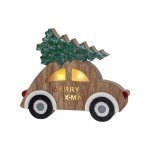 Star Trading Décoration de table Billy, 20 cm, bois