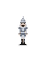 Star Trading Tischdeko Nutcracker, 8 cm x 52 cm x 16 cm, 10 LEDs, Indoor