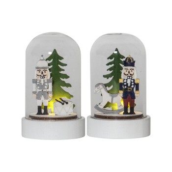 Star Trading Tischdeko Nutcracker, 5.5 cm x 9 cm x 5.5 cm, 2 LEDs, Indoor Star Trading Tischdeko Nutcracker, 5.5 cm x 9 cm x 5.5 cm, 2 LEDs, Indoor