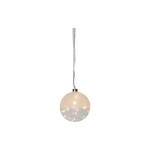 Star Trading Glass Bauble Glow, 15 cm x 16. 5cm x 15 cm, 30 LEDs, Indoor