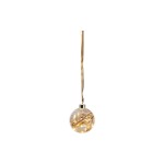 Star Trading Glas Dekoration Glow, 10 cm x 11 cm x 10 cm, 15 LEDs, Indoor