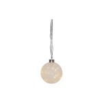 Star Trading Boule de Noël Glow Snow, 15 LED, 10 cm, intérieur