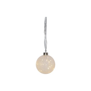 Star Trading Glasdekoration Glow Snow, 10 cm x 11 cm x 10 cm, 15 LEDs, Indoor Star Trading Glasdekoration Glow Snow, 10 cm x 11 cm x 10 cm, 15 LEDs, Indoor