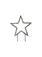 Star Trading Figurine LED Étoile Spiky, 140 LED, 73 cm