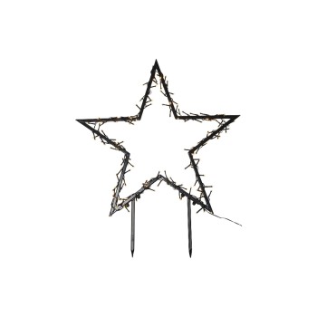 Star Trading Outdoor Dekoration Spiky, 2 cm x 73 cm x 60 cm, 140 LEDs, Outdoor Star Trading Outdoor Dekoration Spiky, 2 cm x 73 cm x 60 cm, 140 LEDs, Outdoor