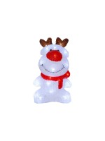 Star Trading Figur Crystalo, 17 cm x 28 cm x 17 cm, 30 LEDs, Outdoor