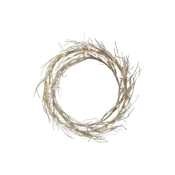 Star Trading Kranz Fizzy, 5 cm x 45 cm x 45 cm, 50 LEDs, Indoor Star Trading Kranz Fizzy, 5 cm x 45 cm x 45 cm, 50 LEDs, Indoor