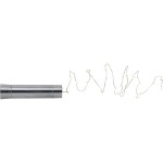 Star Trading Lichterkette Dew Drop silver, 75 cm, 15 LEDs, Indoor