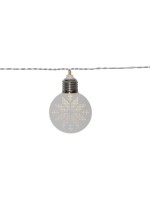 Star Trading Lichterkette  Ornament 1.8m, 7 cm x 9 cm x 180 cm, 10 LEDs, Indoor