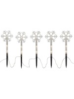 Star Trading Outdoor Dekoration Wandy, 12 cm x 25 cm x 140 cm, 5 LEDs, Outdoor