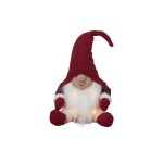 Star Trading Figurine LED Le Père Noël secret, 4 LED, 34 cm, rouge
