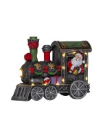 Star Trading Locomotive de Noël 11 LED, 18 cm, intérieur