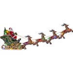 Star Trading Figurine LED Deerville 15 LED, 48 cm, intérieur