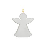 Star Trading Bougie funéraire LED Flamme Angel, Blanc