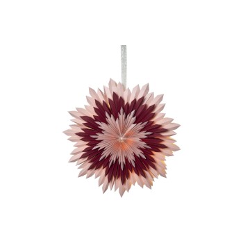 Star Trading Papier Stern Ice, exkl. E14 max. 25W, IP20, Ein/Aus-Schalter Star Trading Papier Stern Ice, exkl. E14 max. 25W, IP20, Ein/Aus-Schalter