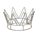 Star Trading Tischdekoration Crown, inkl. LED WW, exkl. Batterie 3x AA, IP20