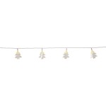 Star Trading Lichterkette Izy Tanne, with LED WW, exkl. Batterie 2x AA, IP20