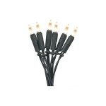 Star Trading Lichterkette P-LED Indoor grün, with LED warmweiss, IP20, 285cm