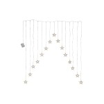 Star Trading Rideau lumineux à LED DecyStar, 15 LED, 1.25 m