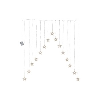 Star Trading Vorhang Lichterkette DecyStar, with LED WW, exkl. Batterie 3xAA, IP20 Star Trading Vorhang Lichterkette DecyStar, with LED WW, exkl. Batterie 3xAA, IP20