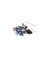 Star Trading Lichterkette accu 270cm, with LED Multi, exkl. Batterie 3xAA, IP44